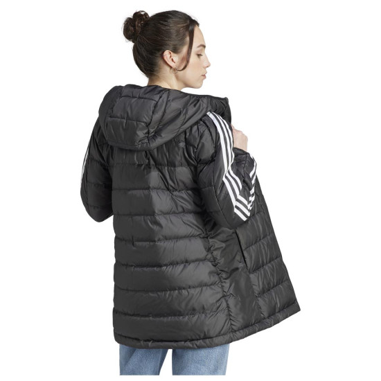 Adidas Γυναικείο μπουφάν Essentials 3-Stripes Light Down Hooded Parka